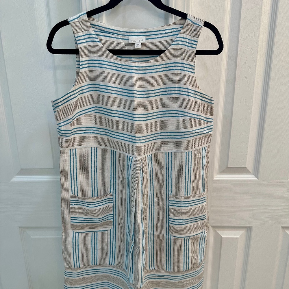 J Jill Casual Linen Dress